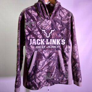 Truetimber Camo Jack Links Hoodie Brown & Green Men's Size Medium